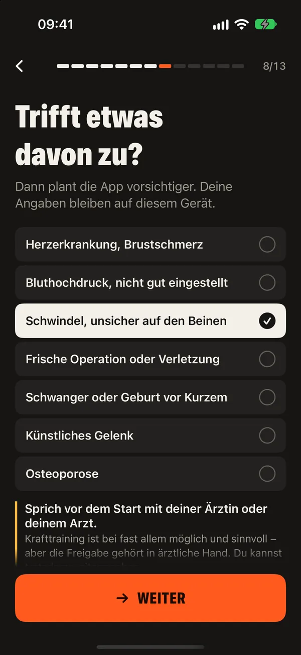 Fünf Minuten Fragen, dann ein Plan, der passt: DCFT