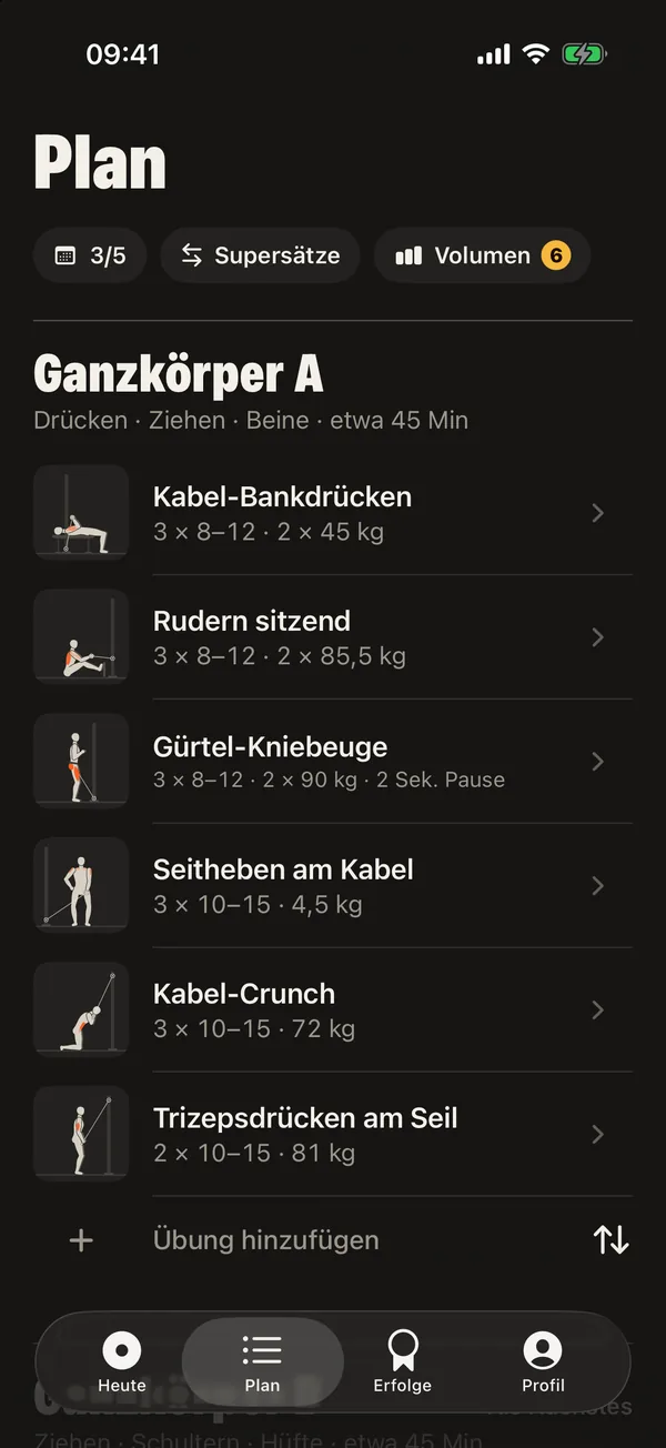 Ein Plan, der zu deinem Gerät passt