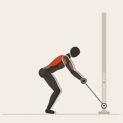 Animation: Bent-Over Cable Row