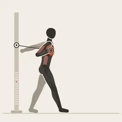 Animation: Braced Single-Arm Cable Press