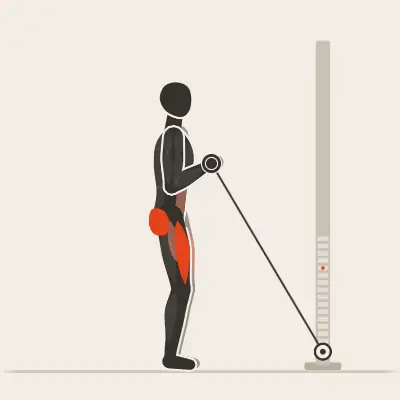 Animation: Cable Goblet Squat