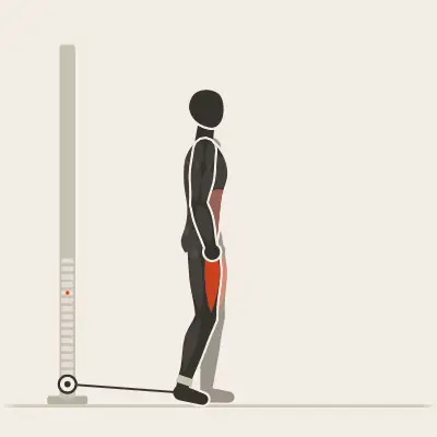 Animation: Standing Cuff Knee Raise