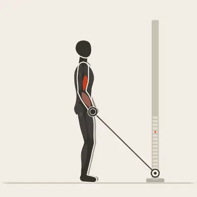Animation: Cable Biceps Curl