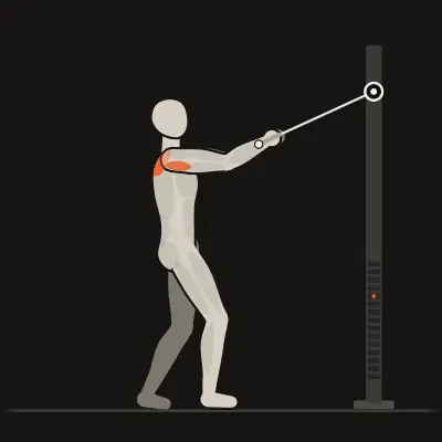 Animatie: Face pull