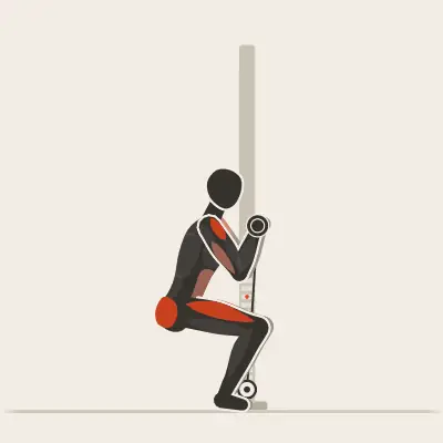 Animation: Cable Goblet Squat to Press