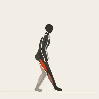 Animatie: Hamstrings rekken