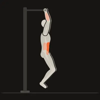 Animation: Hanging Knee Raise