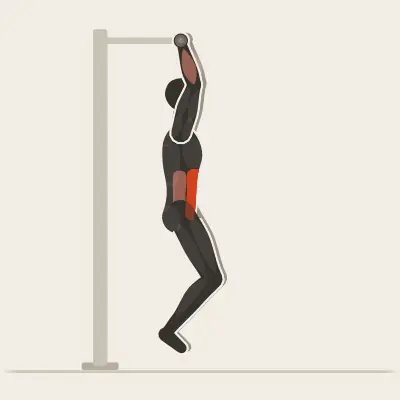 Animation: Hanging Knee Raise