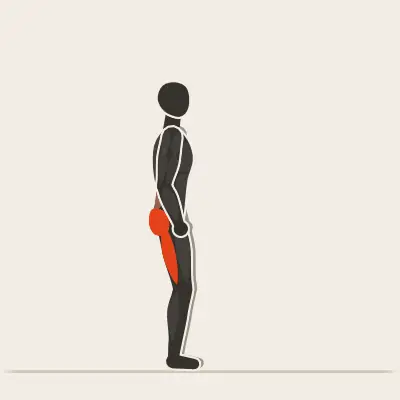 Animation: Hands-on-Thighs Hip Hinge
