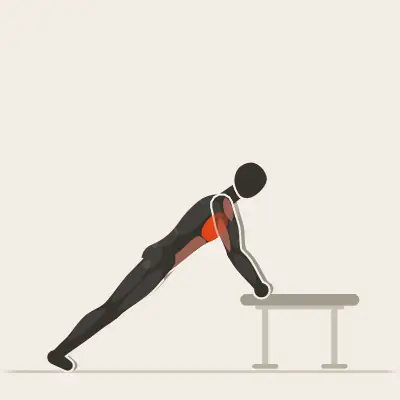Animation: Incline Push-Up