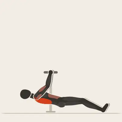 Animation: Inverted Row on Dip Bars