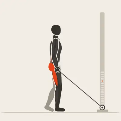 Animation: Kickstand Romanian Deadlift