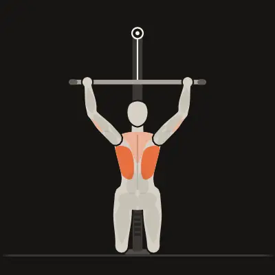 Animation: One-Cable Wide-Grip Lat Pulldown