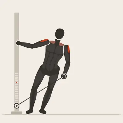 Animation: Leaning Cable Lateral Raise