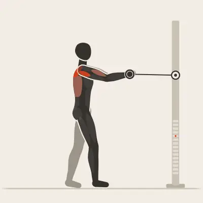 Animation: Posture Row with Chin Tuck
