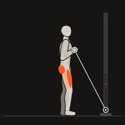Animation: Cable Reverse Lunge