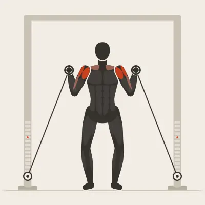 Animation: Cable Shoulder Press