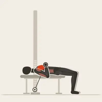 Animation: Single-Arm Cable Bench Press