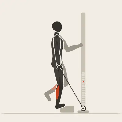 Animation : Extension du mollet sur une jambe
