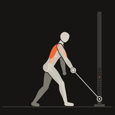 Animation: Split-Stance Single-Arm Row