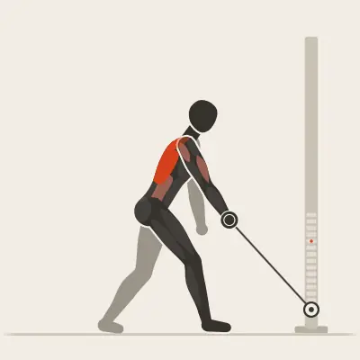 Animation: Split-Stance Single-Arm Row