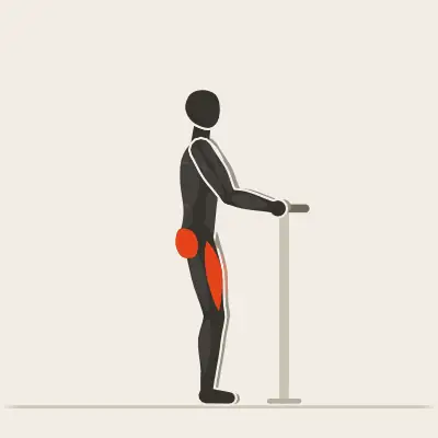 Animation : Squat avec appui