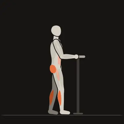 Animation : Équilibre pieds alignés