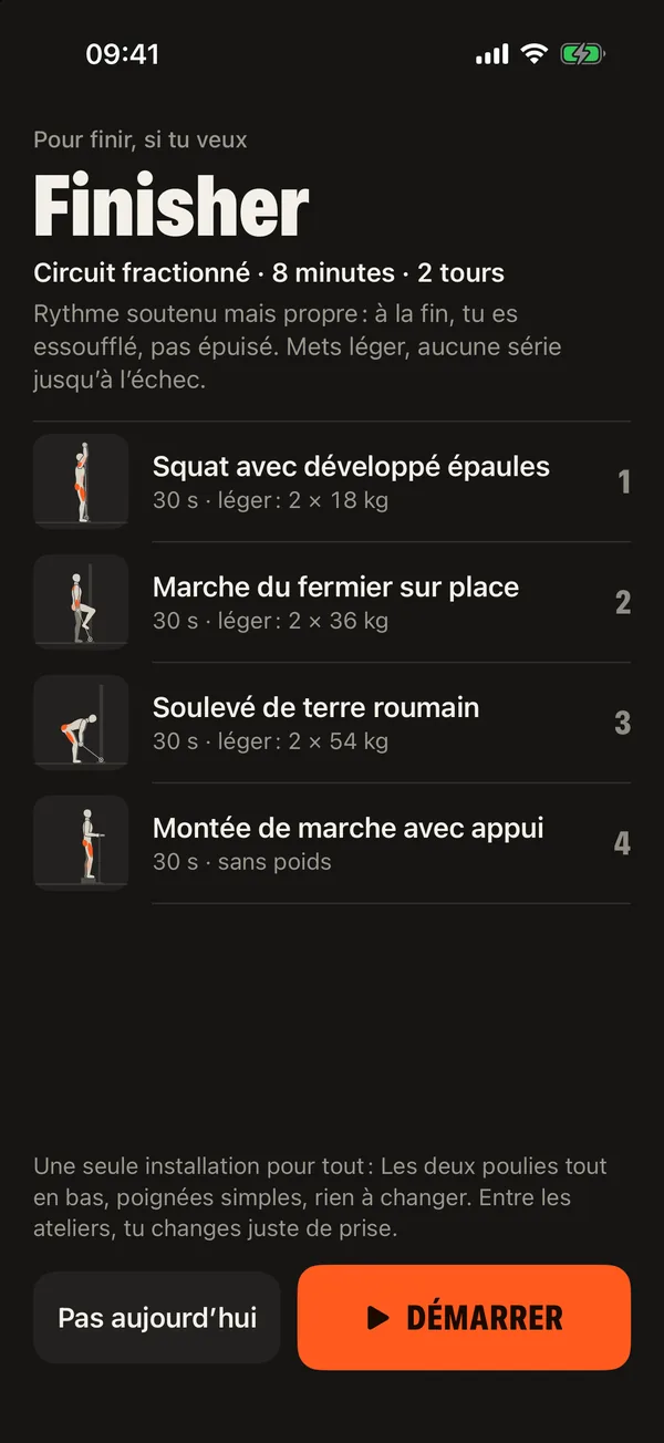 Une progression planifiée, pas laissée au hasard: DCFT