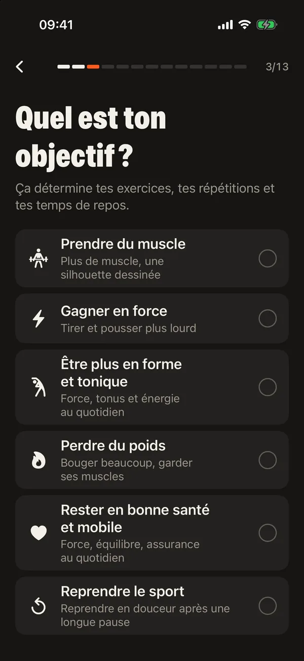 Cinq minutes de questions, puis un programme sur mesure: DCFT