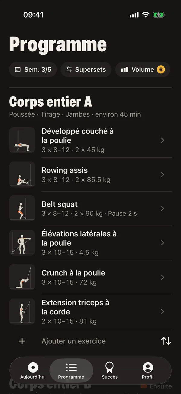 Une semaine qui s’adapte à ta vie: DCFT