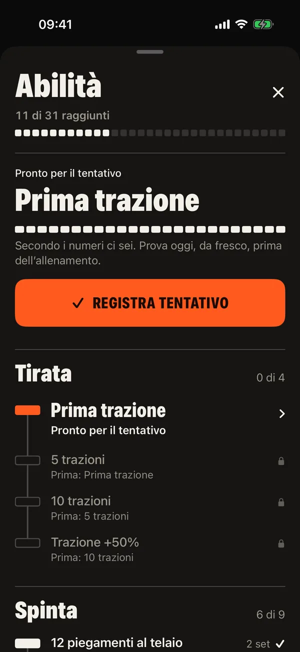 Progressi che vedi