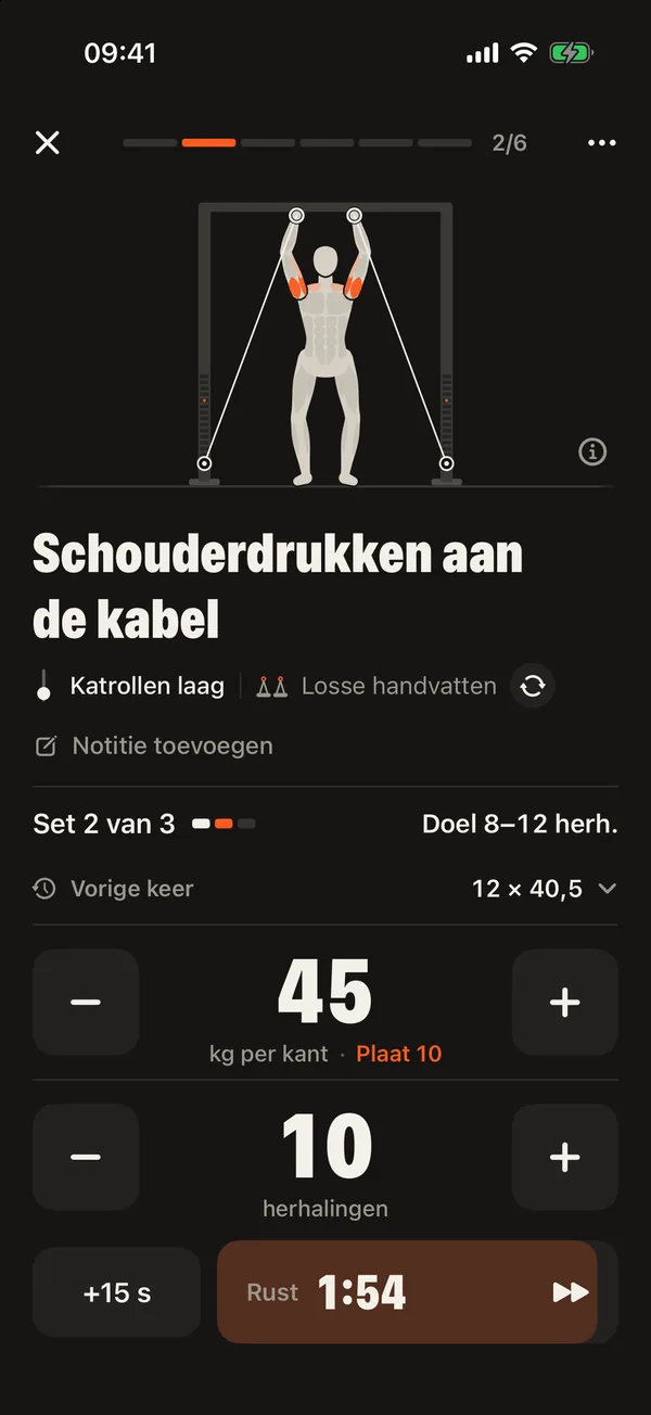 Rust die doorloopt als je de telefoon neerlegt: DCFT