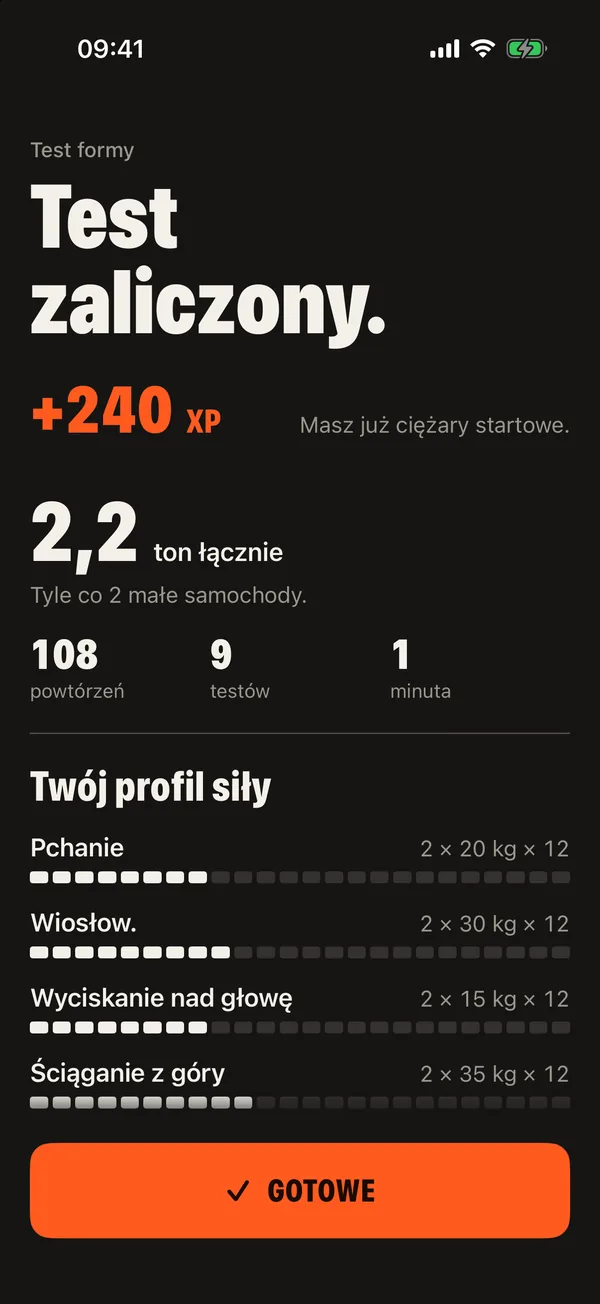 Ciężary startowe bez zgadywania: DCFT