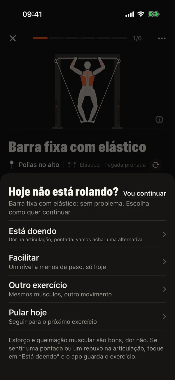 Treine contornando o que dói: DCFT