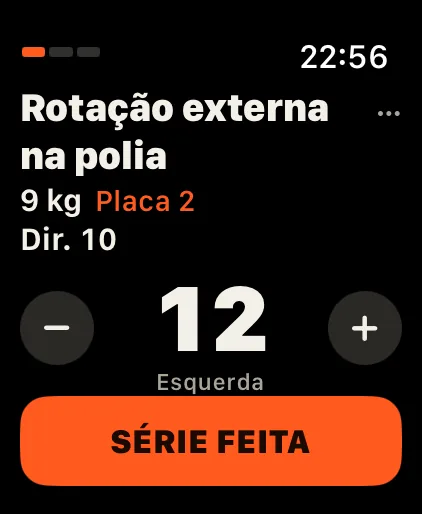 Um lado de cada vez: Esquerda e direita são contadas separadamente.